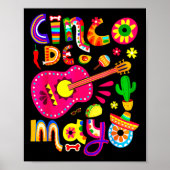 Cinco De Mayo Lets Fiesta Squad 5 De Mayo Mexican ポスター (正面)
