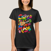 Cinco De Mayo Lets Fiesta Squad 5 De Mayo Mexican Tシャツ (正面)