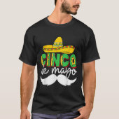 Cinco De Mayo Lets Fiesta Squad 5 De Mayo Mexican Tシャツ (正面)