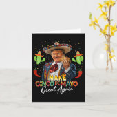 Cinco De Mayo Make Cinco De Mayo再素晴らしびおもしろい カード (黄色い花)