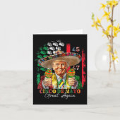 Cinco De Mayo Make Cinco De Mayo再素晴らしびトランプ カード (黄色い花)