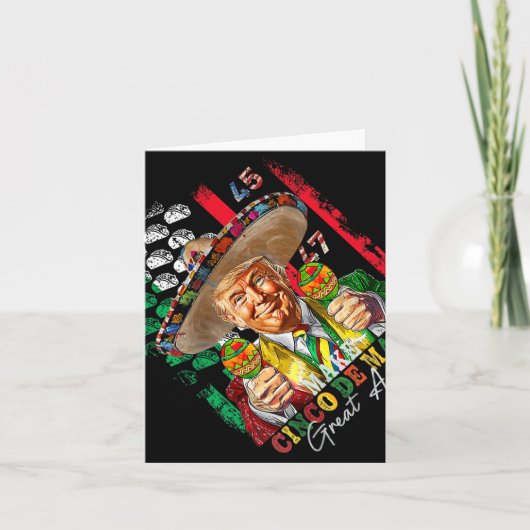Cinco De Mayo Make Cinco De Mayo再素晴らしびトランプ カード (正面)