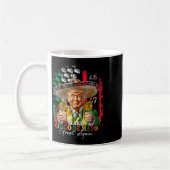 Cinco De Mayo Make Cinco De Mayo再素晴らしびトランプ コーヒーマグカップ (左)