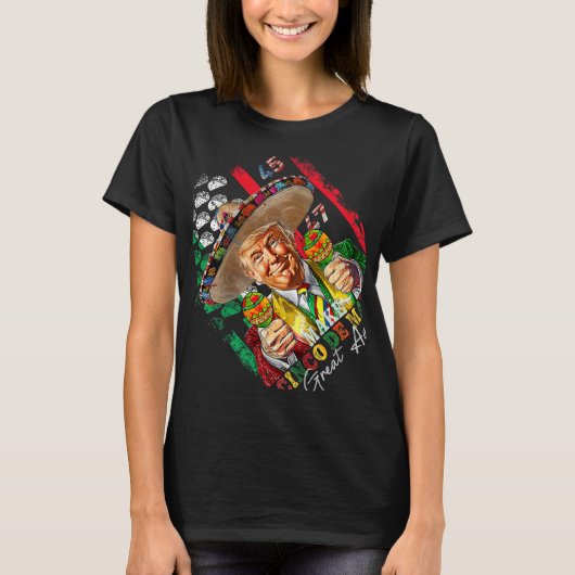 Cinco De Mayo Make Cinco De Mayo再素晴らしびトランプ Tシャツ (正面)