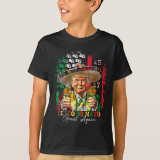 Cinco De Mayo Make Cinco De Mayo再素晴らしびトランプ Tシャツ