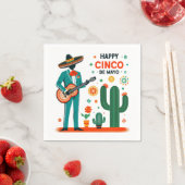 Cinco de mayo mariachi – メキシコプライド スタンダードカクテルナプキン (インサイチュ)