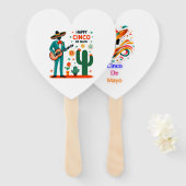 Cinco de mayo mariachi – メキシコプライド ハンドファン (正面&裏面)