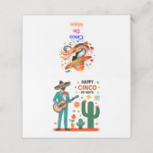 Cinco de mayo mariachi – メキシコプライド プレイスカード (外部開封)