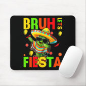 Cinco de mayo mexican cactus funny lets fiestaCinc マウスパッド (マウス)