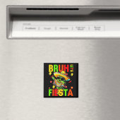 Cinco de mayo mexican cactus funny lets fiestaCinc マグネット (インサイチュ (食洗機))