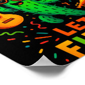 Cinco de mayo mexican cactus party funny letsCinco ポスター (角)