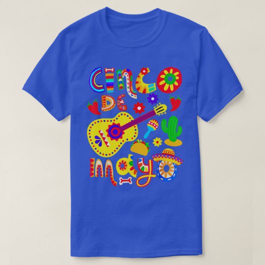 Cinco De Mayo Mexican Fiesta 5 De Mayo女性男性 Tシャツ (デザイン正面)