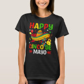 Cinco De Mayo Mexican Fiesta 5 De Mayo Tシャツ (正面)