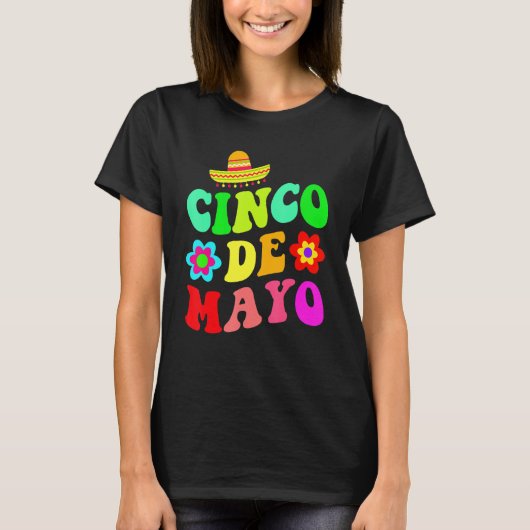 Cinco De Mayo Mexican Fiesta 5 De Mayo Tシャツ (正面)