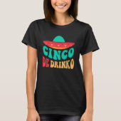 cinco de mayo mexican fiesta 5 de mayo tシャツ (正面)