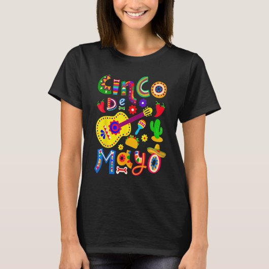 Cinco De Mayo Mexican Fiesta 5 De Mayo Women Men G Tシャツ (正面)
