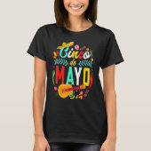 Cinco De Mayo Mexican Fiesta celebrate 5 De Mayo M Tシャツ (正面)