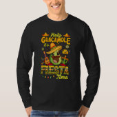 Cinco De Mayo Mexican Guitar Holy Guacamole Fiesta Tシャツ (正面)
