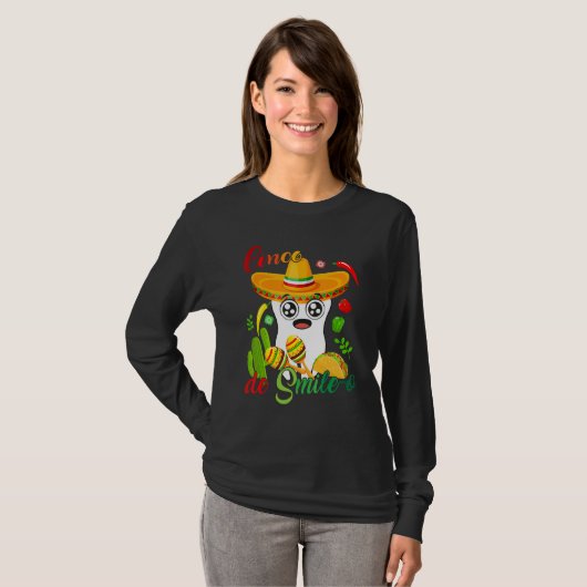 Cinco De Mayo Mexican Holy Guacamole Fiesta Time 5 Tシャツ (正面フル)