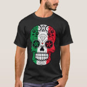 Cinco De Mayo Mexican Skull Tシャツ (正面)