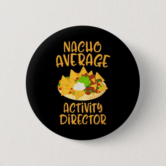 Cinco De Mayo Nacho平均活動責任者Mexi 缶バッジ (正面)