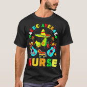 Cinco De Mayo Nacho Average Nurse Mexican Fiesta M Tシャツ (正面)