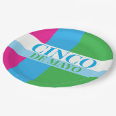 Cinco De Mayo Party  ペーパープレート (アングル)