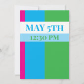 Cinco De Mayo Party  招待状 (裏面)