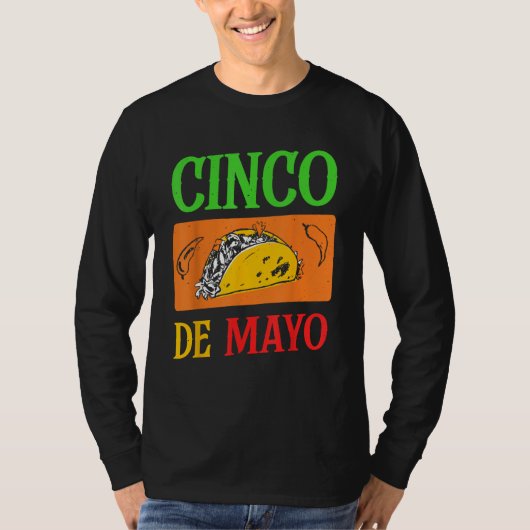 Cinco De Mayo Party Mexico Mexican Fiesta Tシャツ (正面)
