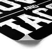 Cinco De Mayo Peace Love And Tacos Men Mexic ポスター (角)