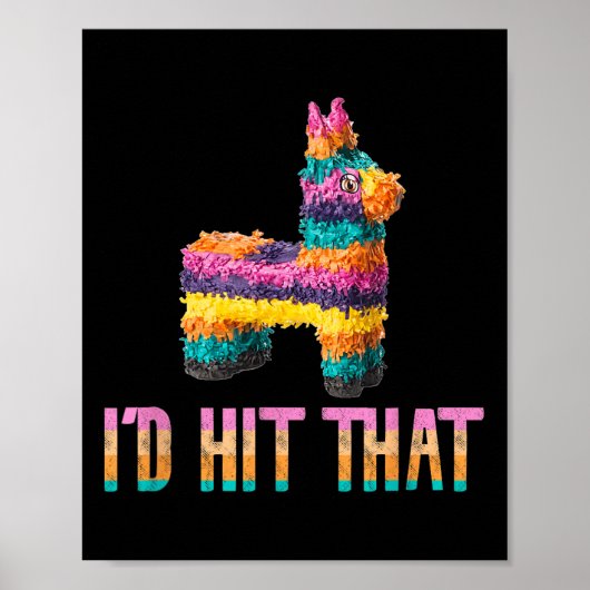 Cinco De Mayo Pinataおもしろい - Id Hit That ポスター (正面)