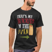 Cinco De Mayo Pregnancy Announcement Burrito Oven Tシャツ (正面)