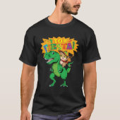Cinco de Mayo  Rex Dinosaur and Cats Tシャツ (正面)