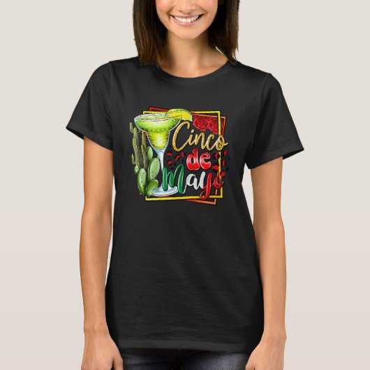 Cinco De Mayo Shirt Mexican Fiesta 5 De Mayo Women Tシャツ (正面)