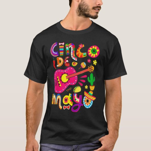 Cinco De Mayo Shirt Mexican Fiesta 5 De Mayo Women Tシャツ (正面)