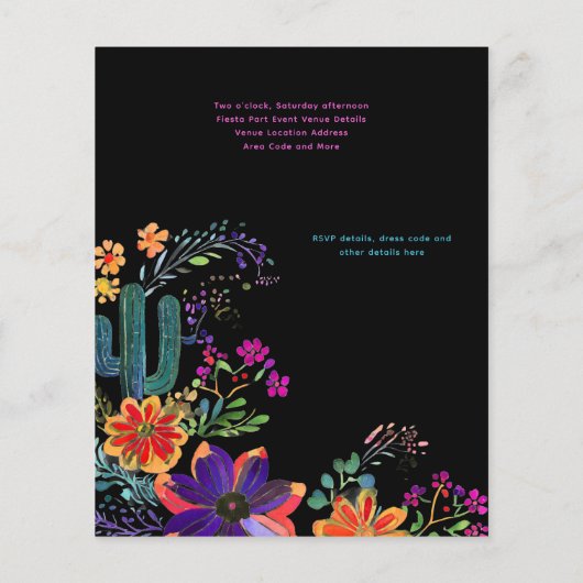 Cinco De Mayo Sip and Salsa おもしろい Cat FIESTA (裏面)