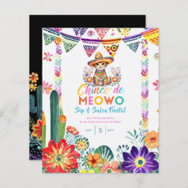 Cinco De Mayo Sip and Salsa おもしろい Cat FIESTA