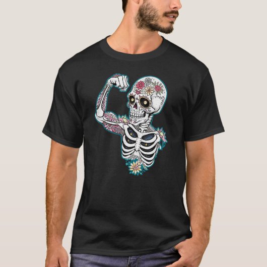 CINCO DE MAYO SKELETON_01 Tシャツ (正面)