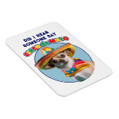 Cinco De Mayo Sombrero Chihuahuaを聞いた マグネット (右側)