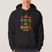 Cinco De Mayo Sombrero Mexican Fiesta 5 de Mayo パーカ (正面)