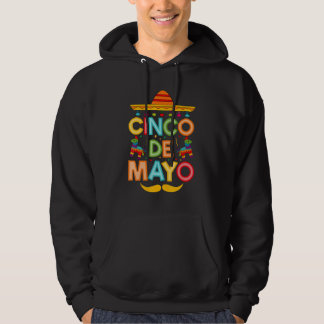Cinco De Mayo Sombrero Mexican Fiesta 5 de Mayo パーカ
