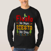 Cinco de Mayo squad celebrate fiesta all night Tシャツ (正面)