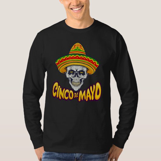 Cinco De Mayo Surprise 5 De Mayo Viva Mexico Sombr Tシャツ (正面)
