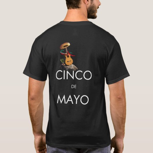 Cinco de Mayo Tシャツ (裏面)