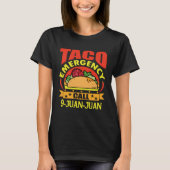 Cinco de Mayo Taco Emergency Call 9 Juan Juan  1 Tシャツ (正面)