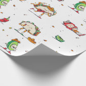 cinco de mayo tacosかわいいメキシコ ラッピングペーパー (角)