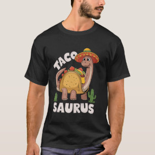Cinco De Mayo Tacosaurus Taco Dinosaurus Mexican S Tシャツ