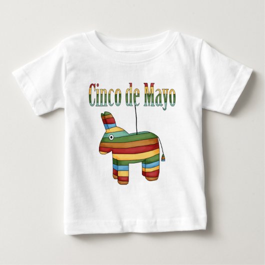 Cinco de Mayo Tees and 子供へ Gives, Adutls ベビーTシャツ (正面)