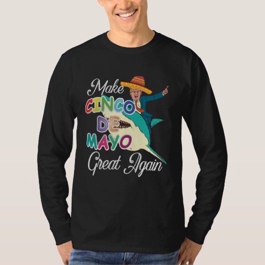 Cinco De Mayo Tequila Tacos Mexican Beer Happy Cin Tシャツ (正面)