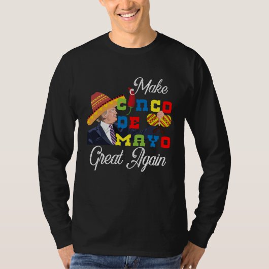 Cinco De Mayo Tequila Tacos Mexican Beer Happy Cin Tシャツ (正面)